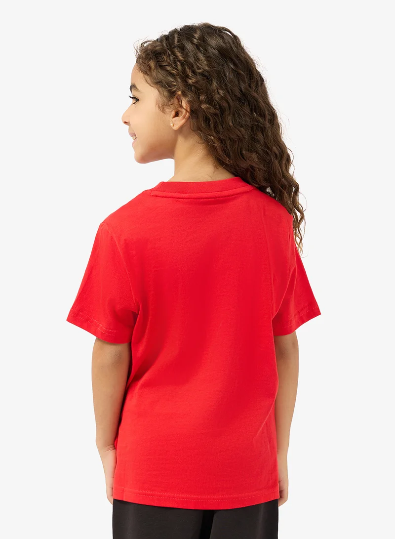 بوما تيشيرت قصة مختبر الشعار الأساسي للشباب